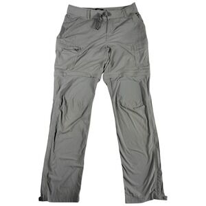 REI Co-op Convertible Cargo Pants 30x31 Women's 8 Gray‎ Relaxed Hiking Workwear